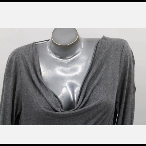 Haute Hippie long sleeve drapes Dress Size Large 3053 nwt. - Picture 7 of 12